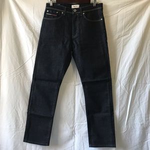 Tommy Hilfiger slim straight slater Navy wash denim jeans Sz 28”/30”